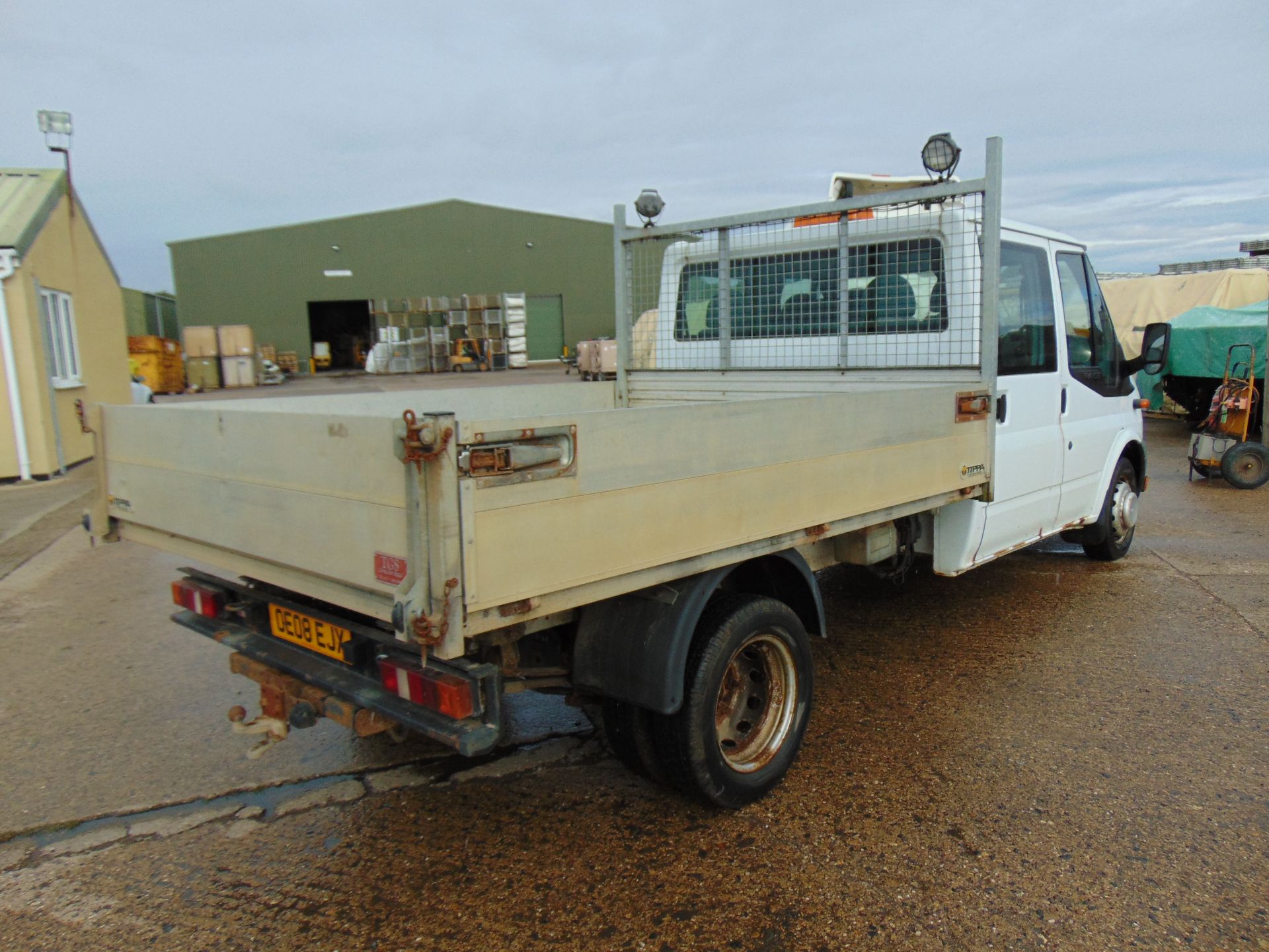 Ford Transit 115 T350 Crew Cab Flat Bed Tipper - Image 8 of 19