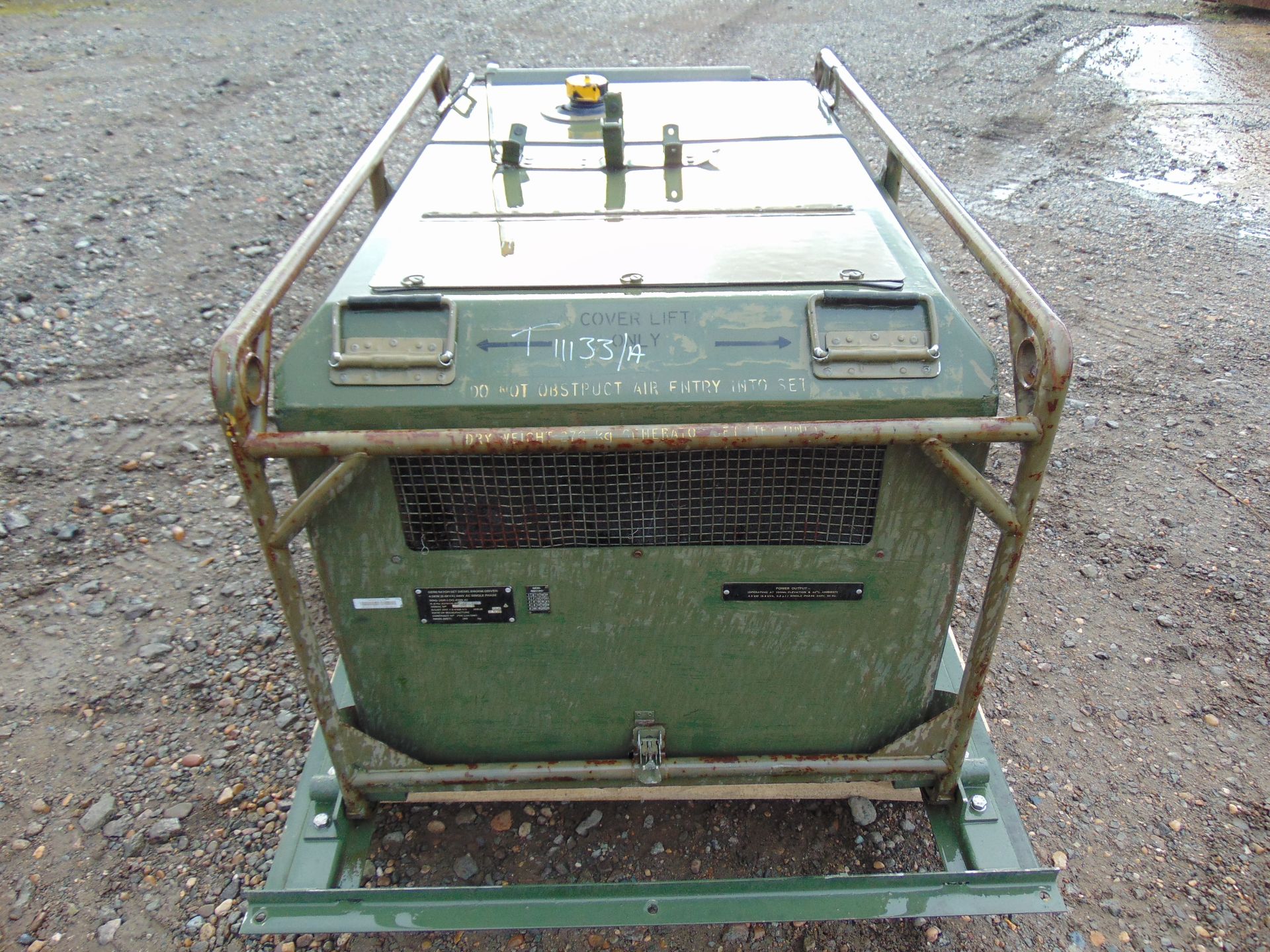 Lister Petter Air Log 4169 A 5.6 KVA Diesel Generator - Image 3 of 7