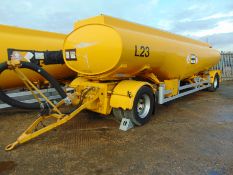 24000 Ltr Twin Axle Fluid Transfer Tanker Trailer