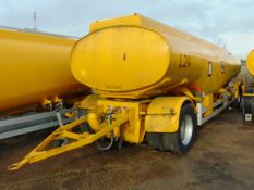 24000 Ltr Twin Axle Fluid Transfer Tanker Trailer