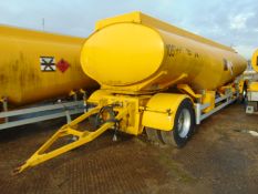 24000 Ltr Twin Axle Fluid Transfer Tanker Trailer