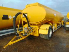 24000 Ltr Twin Axle Fluid Transfer Tanker Trailer