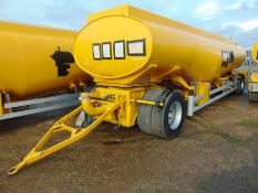 24000 Ltr Twin Axle Fluid Transfer Tanker Trailer