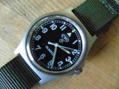 1 Genuine British Army, Unissued CWC quartz wrist watch