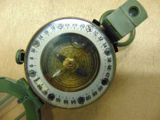 Genuine British Army Stanley Prismatic Marching Compass
