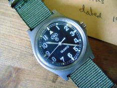 1 Genuine British Army, CWC quartz wrist watch