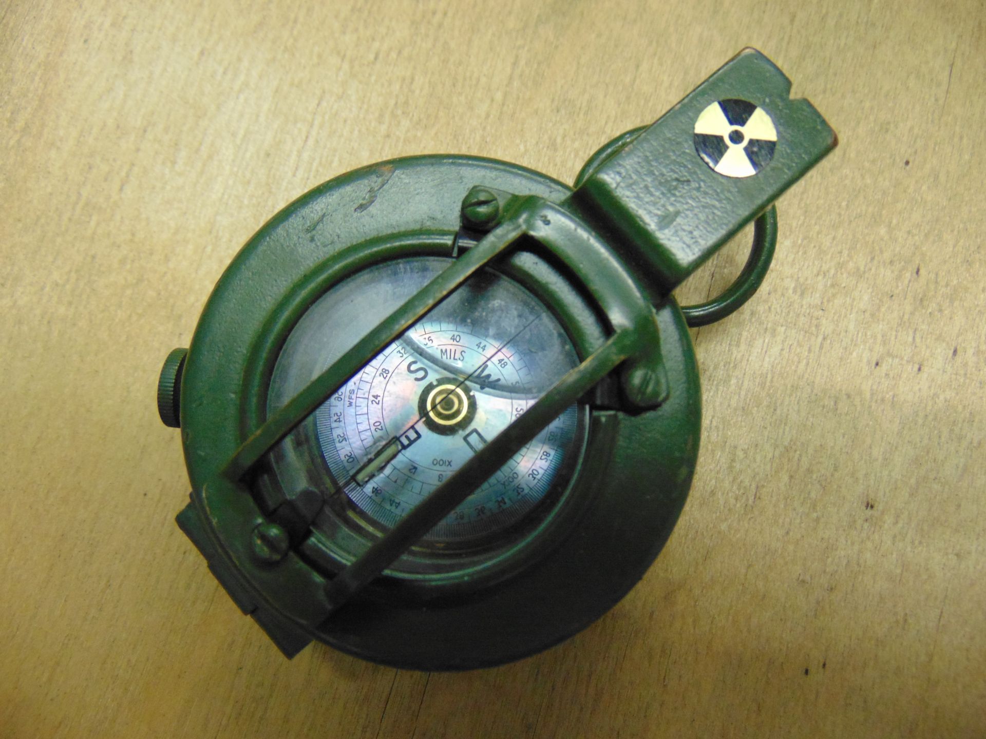 Genuine British Army Stanley Prismatic Marching Compass - Image 3 of 4