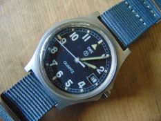 1 Genuine British Army CWC (Fat Boy/Fat Case) quartz wrist watch with date