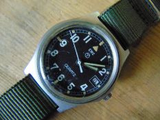 1 Genuine British Army CWC (Fat Boy/Fat Case) quartz wrist watch with date