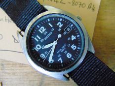 SEIKO Military 7N42-8070 A4 Quartz Wrist Watch