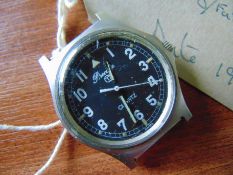 Very Rare Genuine British Army, Precista (Fat Boy/Fat Case) quartz wrist watch