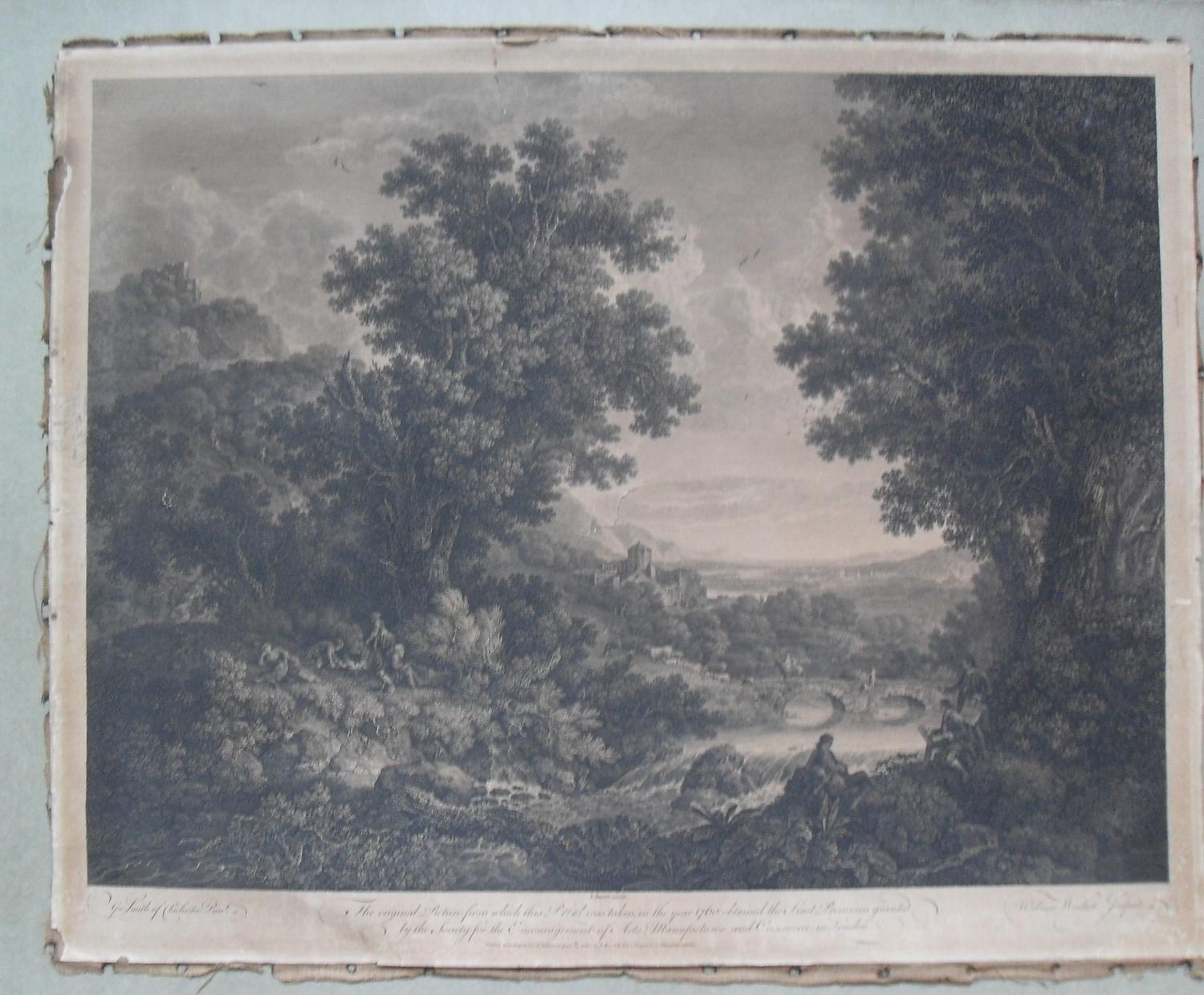 After George Smith of Chichester, line engraving, 'THE ORIGINAL PICTURE FROM WHICH THIS PICTURE