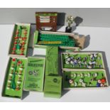 Subbuteo boxed vintage football teams .00 scale, twelve complete sets: Spurs, Burnley, West Ham,