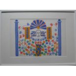 Henri Matisse, 'APOLLON' original lithograph after Matisse's cut-outs 1954, framed, mounted and