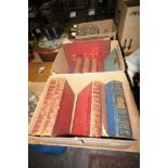 Three Leather bound volumes Shakespeare's works, R