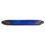 19th century Bristol blue glass rolling pin Of large proportions,