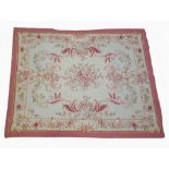 An Aubusson style tapestry wall hanging Of rectangular form,