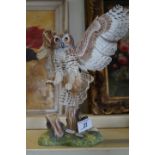 A Boehm limited edition porcelain model 'Great Horned Owl', no 141.