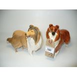 A Beswick model of a red and white rough collie "Lochnivar of Lady Park" and a Beswick matt model