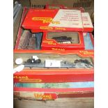 A Boxed Hornby Triang electric train set " The Blue Pullman ", other individually boxed items ,