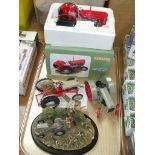 A boxed as new Universal Hobbies model of a Massey Ferguson MF65,