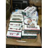 Fourteen boxed as new Atlas Editions Eddie Stobart model trucks including a Scania 94D curtain side,