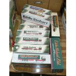 Twelve boxed as new Atlas Editions Eddie Stobart die cast model lorries including Scania R143M 420