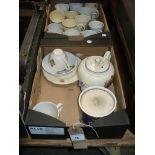 A Queen Elizabeth silver jubilee commemorative tin drum,