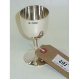 A Silver goblet ,