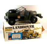 A boxed Palitoy Action Man landrover no.