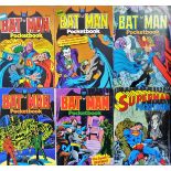 A Collection of Comics Includes 'Batman' Pocket Book #1, 2, 3, 7 & 8, 'Spiderman' Pocket Book #2,