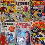 Thirty Eight (Silver/Bronze Age) Marvel Comics Includes 'Avengers' #2 Nov 1963 issue "The Space