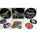 Sixteen Hard Rock Picture Discs Includes Iron Maiden's 'Infinite Dreams' Shaped Disc and 'Run to