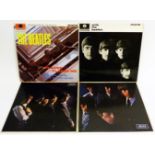 Four Vinyl LPs The Beatles Debut Album 'Please Please Me' 4th Pressing Parlophone Label (PMC 1202)