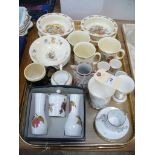 A quantity of Royal Doulton Bunnykins nursery items, including breakfast bowls, mugs,