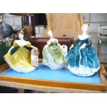 Three Royal Doulton figurines 'Lynne HN2329',