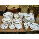 A quantity of Royal Worcester 'Evesham' oven to table ware,
