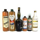 6 bottles various 1950's / 60's Spirits