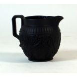 A 19th century Wedgwood black basalt war