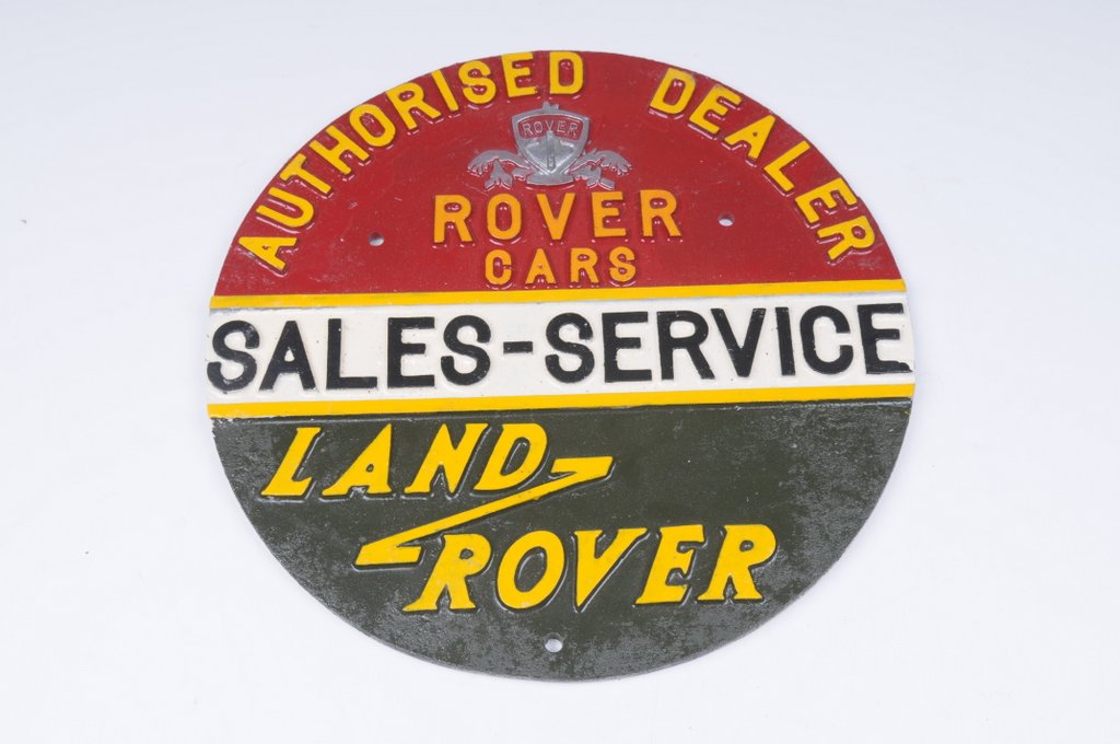 A Landrover authorised dealer sales-ser