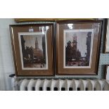 A pair of Arthur Delaney pencil signed limited edition prints.