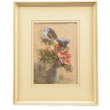 Jack Merriott, (British 20th Century) 'Anemones' Pastel on paper, signed, framed and glazed, 22.