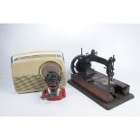 A mixed Collection of items To include a Vintage Bush radio,