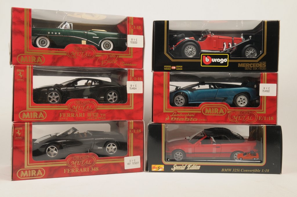 A collection of Maisto boxed special edition 1:18 scale motorcars To include the BMW 325i