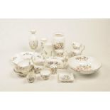 A collection of Aynsley 'Pembroke' pattern items To include approximately twenty items including