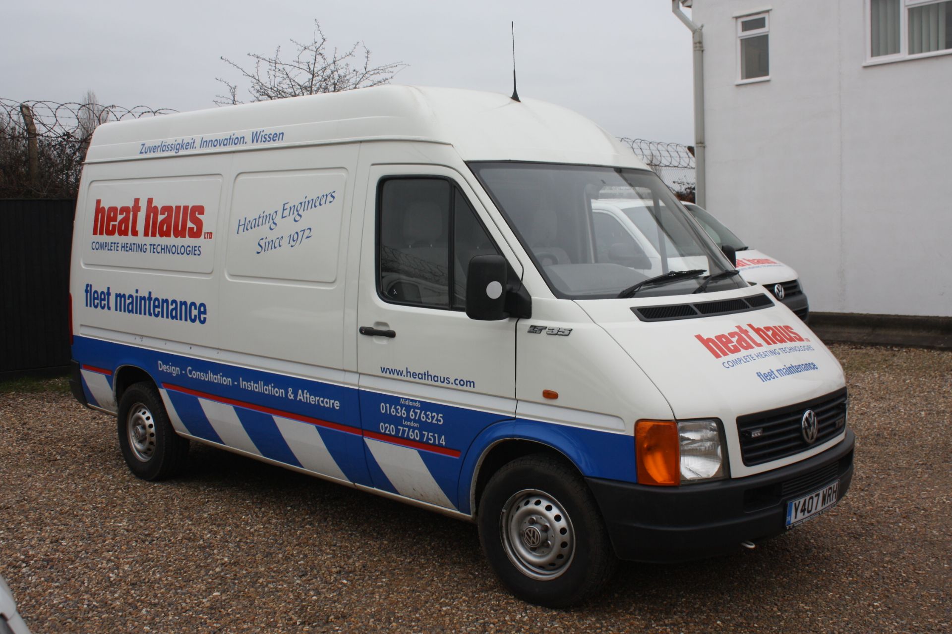 A VOLKSWAGEN ‘LT35 105 2.5 TDi’ MWB High Roof Panel Van, Registration No. Y407 WRH.  Date of First