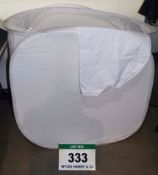 Large Folding Circular Section White Fabric Folding Soft Box