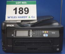 EPSON Workforce WF-7610 Wireless Colour Inkjet Printer/Scanner/Fax/ Copier