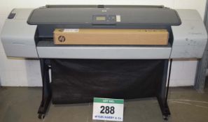 HEWLETT PACKARD DesignJet T770 Wide Format Colour Inkjet Plans Printer on Castor Mounted Stand