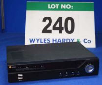 ENEO DLR- 2104/1.0TB 4-Channel CCTV Video Recorder with 1.0TB Internal Hdd